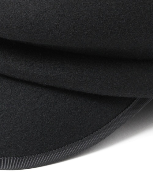 BAYFLOW（ベイフロー）の「Mフェルトキャスケット（キャスケット・レディース・ブラック/ブラウン・FREE）」の7枚目の写真