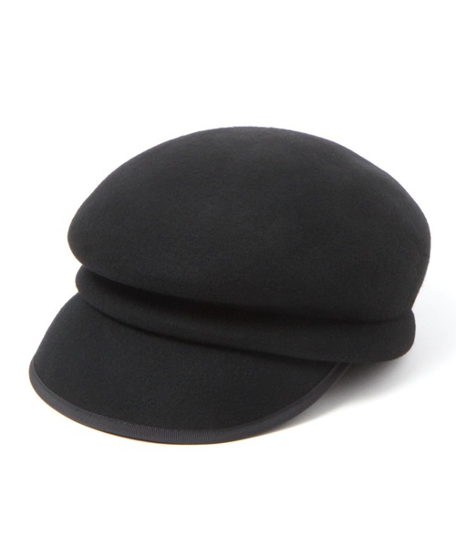 BAYFLOW（ベイフロー）の「Mフェルトキャスケット（キャスケット・レディース・ブラック/ブラウン・FREE）」の12枚目の写真