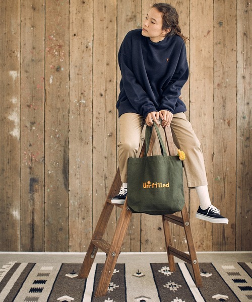 セール】mko10830-Juice Logo stitched Tote Bag トートバッグ（トート
