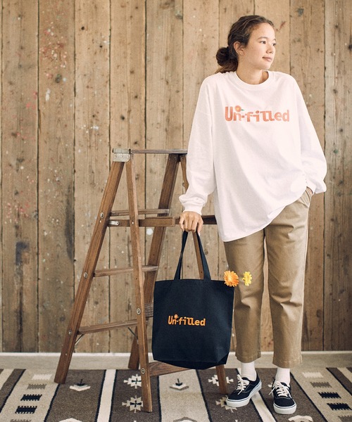 トートバッグ \ M / セール】mko10830-Juice Logo stitched Tote Bag トートバッグ（トート