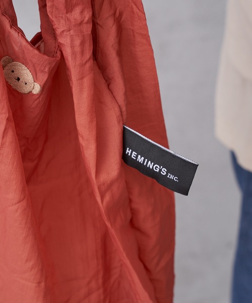 Miffy( ミッフィー)の「ミッフィー チャーム エコバッグ(エコバッグ/サブバッグ・レディース・ピンク/ブラウン/アイボリー・フリー)」の15枚目の写真