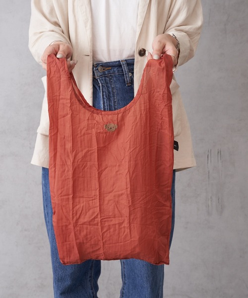 Miffy( ミッフィー)の「ミッフィー チャーム エコバッグ(エコバッグ/サブバッグ・レディース・ピンク/ブラウン/アイボリー・フリー)」の11枚目の写真