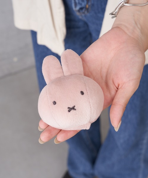 Miffy( ミッフィー)の「ミッフィー チャーム エコバッグ(エコバッグ/サブバッグ・レディース・ピンク/ブラウン/アイボリー・フリー)」の8枚目の写真