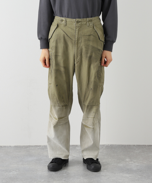 JOURNAL STANDARD J.S HOMESTEAD（ジャーナルスタンダードホームステッド）の「【J.S.Homestead】 M-51 TIE DYE CARGO（カーゴパンツ・メンズ・カーキ・LARGE/MEDIUM）」の4枚目の写真