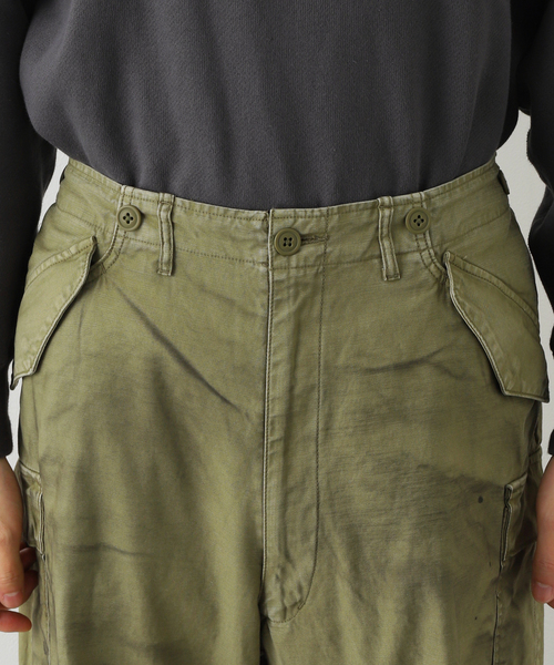 JOURNAL STANDARD J.S HOMESTEAD（ジャーナルスタンダードホームステッド）の「【J.S.Homestead】 M-51 TIE DYE CARGO（カーゴパンツ・メンズ・カーキ・LARGE/MEDIUM）」の7枚目の写真