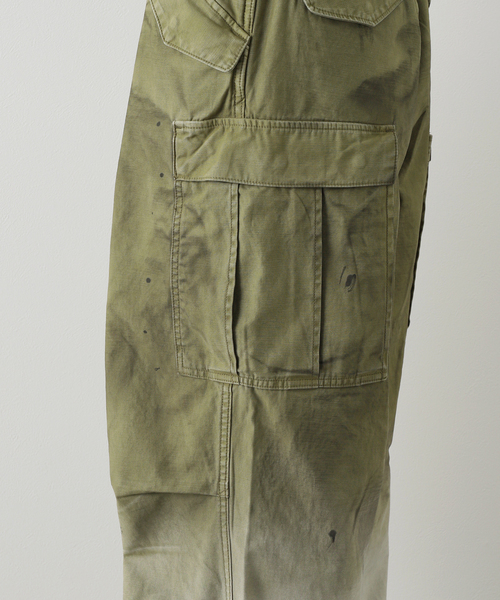 JOURNAL STANDARD J.S HOMESTEAD（ジャーナルスタンダードホームステッド）の「【J.S.Homestead】 M-51 TIE DYE CARGO（カーゴパンツ・メンズ・カーキ・LARGE/MEDIUM）」の12枚目の写真