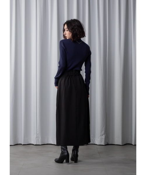 Adoon plain（アドーンプレーン）の「【新柄追加】アソートスリットスカート（スカート・レディース・ブラック系その他/ブラック/ブラウン/その他・MEDIUM/LARGE）」の11枚目の写真