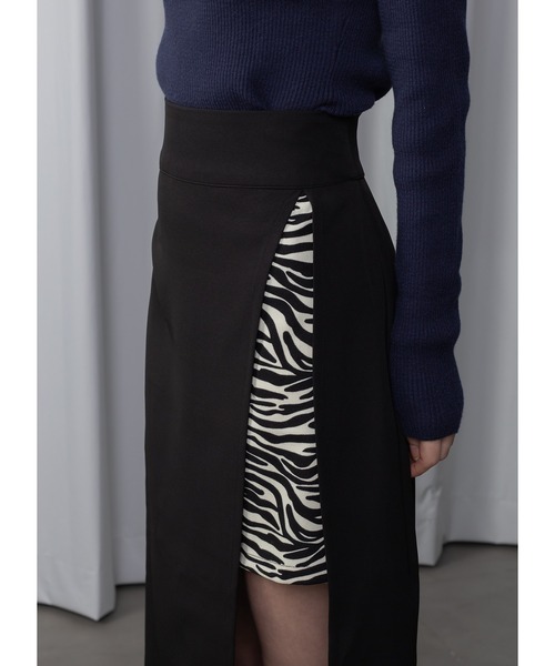 Adoon plain（アドーンプレーン）の「【新柄追加】アソートスリットスカート（スカート・レディース・ブラック系その他/ブラック/ブラウン/その他・MEDIUM/LARGE）」の18枚目の写真