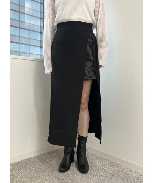 Adoon plain（アドーンプレーン）の「【新柄追加】アソートスリットスカート（スカート・レディース・ブラック系その他/ブラック/ブラウン/その他・MEDIUM/LARGE）」の20枚目の写真
