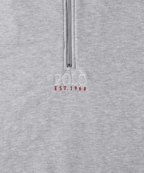 POLO BCS（ポロ ビーシーエス）の「【POLO BCS】ハーフジップスウェット（スウェット・メンズ・ネイビー/グレー/ブラック・XL/L/M）」の7枚目の写真