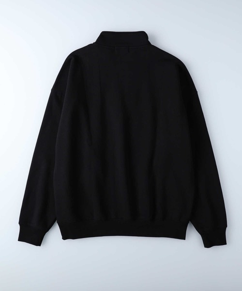 POLO BCS（ポロ ビーシーエス）の「【POLO BCS】ハーフジップスウェット（スウェット・メンズ・ネイビー/グレー/ブラック・XL/L/M）」の4枚目の写真