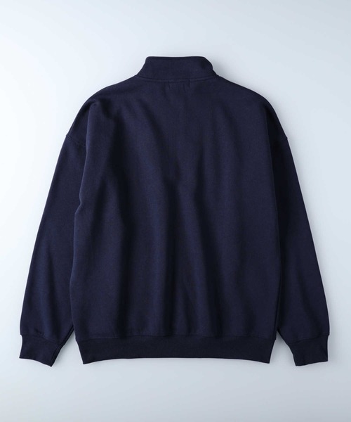 POLO BCS（ポロ ビーシーエス）の「【POLO BCS】ハーフジップスウェット（スウェット・メンズ・ネイビー/グレー/ブラック・XL/L/M）」の10枚目の写真