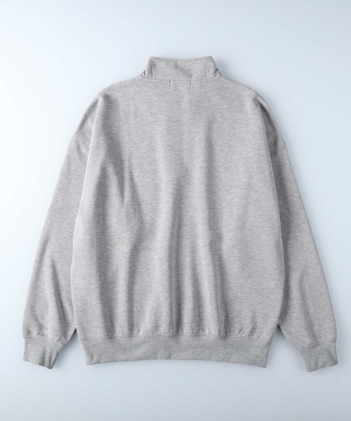 POLO BCS（ポロ ビーシーエス）の「【POLO BCS】ハーフジップスウェット（スウェット・メンズ・ネイビー/グレー/ブラック・XL/L/M）」の5枚目の写真