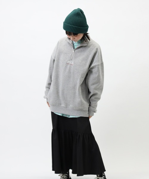 POLO BCS（ポロ ビーシーエス）の「【POLO BCS】ハーフジップスウェット（スウェット・メンズ・ネイビー/グレー/ブラック・XL/L/M）」の11枚目の写真