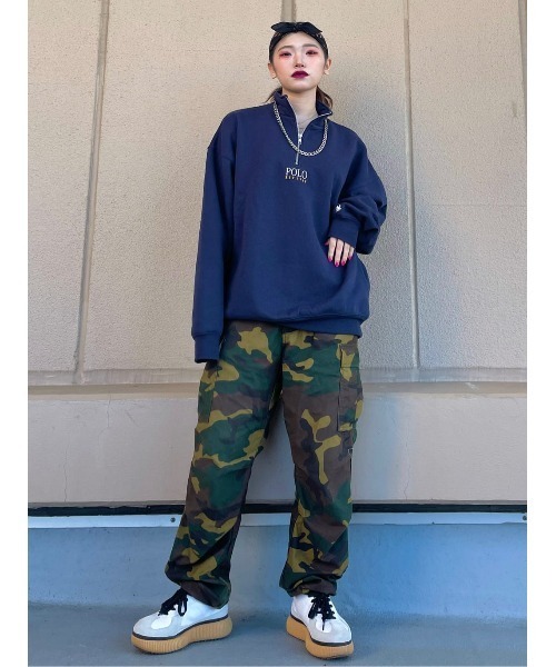 POLO BCS（ポロ ビーシーエス）の「【POLO BCS】ハーフジップスウェット（スウェット・メンズ・ネイビー/グレー/ブラック・XL/L/M）」の14枚目の写真