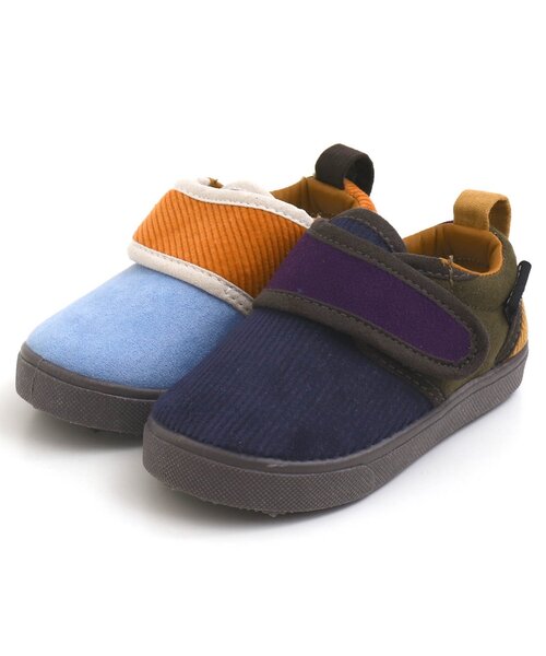 BREEZE（ブリーズ）の「クレイジーベルトスリッポン（スリッポン・キッズ・ブラウン/カモフラージュ/レインボー・15 /16/14/17/19/18）」の6枚目の写真