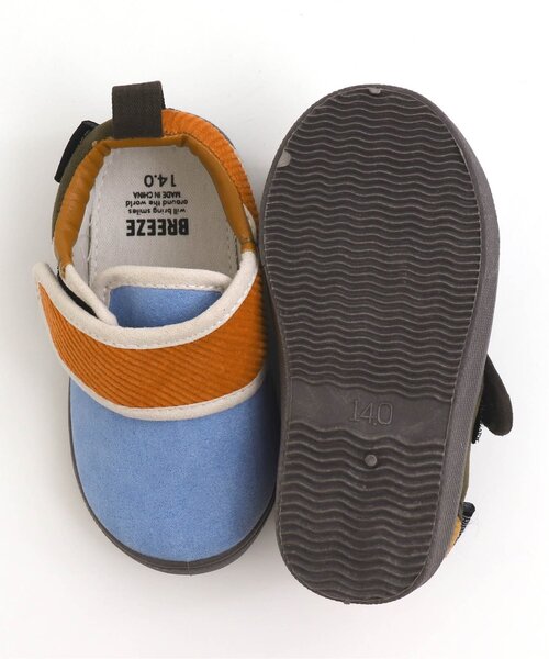 BREEZE（ブリーズ）の「クレイジーベルトスリッポン（スリッポン・キッズ・ブラウン/カモフラージュ/レインボー・15 /16/14/17/19/18）」の7枚目の写真