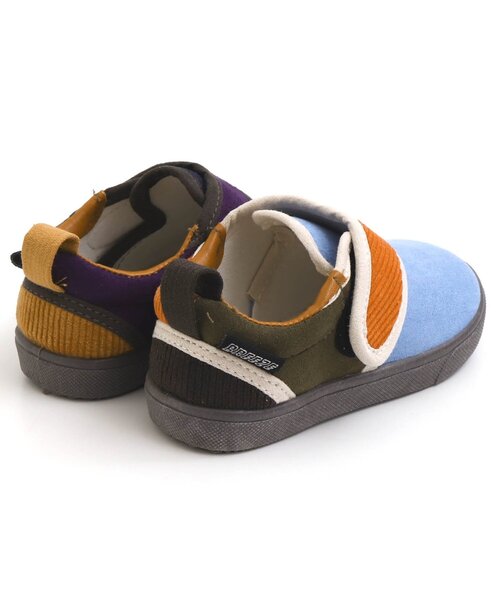 BREEZE（ブリーズ）の「クレイジーベルトスリッポン（スリッポン・キッズ・ブラウン/カモフラージュ/レインボー・15 /16/14/17/19/18）」の10枚目の写真