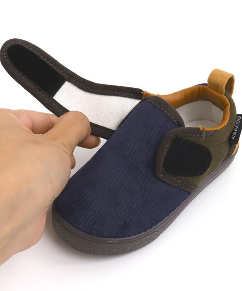 BREEZE（ブリーズ）の「クレイジーベルトスリッポン（スリッポン・キッズ・ブラウン/カモフラージュ/レインボー・15 /16/14/17/19/18）」の12枚目の写真