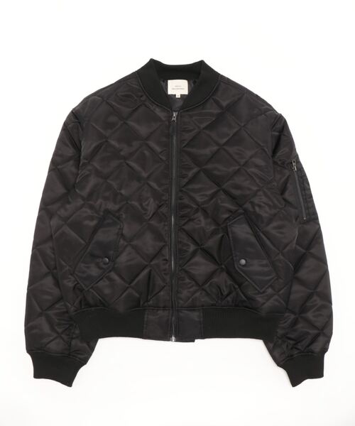 CORISCO(コリスコ)の「ナイロンツイルキルト薄中綿オーバーサイズMA-1(M1)(MA-1・メンズ・オリーブ/ブラック・MEDIUM/LARGE/X-LARGE)」の9枚目の写真