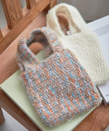 LOWRYS FARM | ラメニットトート　174451(トートバッグ)