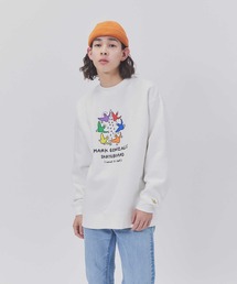 （What it isNt）ART BY MARKGONZALES（ワットイットイズント）の「【(What it isNt)】イラストクルースウェット（スウェット・メンズ）」