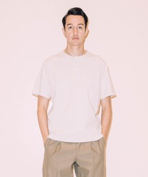 Jackman（ジャックマン）の「Henleyneck T-Shirt（Tシャツ/カットソー）」