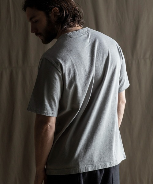 Jackman(ジャックマン)の「Henleyneck T-Shirt(Tシャツ/カットソー・メンズ・グレイッシュブルー/ブルー系その他4/ホワイト/スミクロ/ブラウン系その他2/ライトグレー/ダークネイビー/キナリ/ブラック/ミント/ダークブルー/ブルー系その他2/ネイビー/グレー/ブルー系その他3・LARGE/X-LARGE/MEDIUM/SMALL)」の21枚目の写真