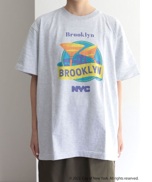 GOOD ROCK SPEED(グッドロックスピード)の「【GOOD ROCK SPEED/グッドロックスピード】NYCプリントT(Tシャツ/カットソー・レディース・ライトグレー・FREE)」の15枚目の写真