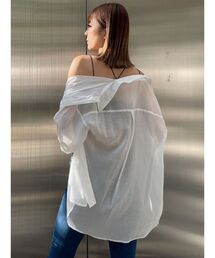GYDA | SHEER LOOSEシャツ(シャツ/ブラウス)