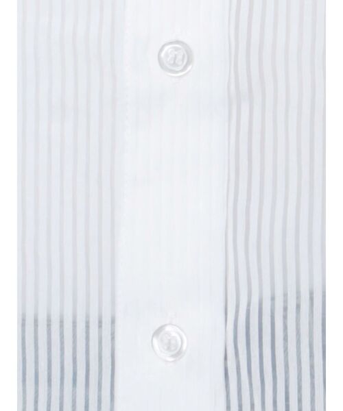 GYDA（ジェイダ）の「SHEER LOOSEシャツ（シャツ/ブラウス・レディース・オフホワイト/ブルー/その他1・FREE）」の17枚目の写真