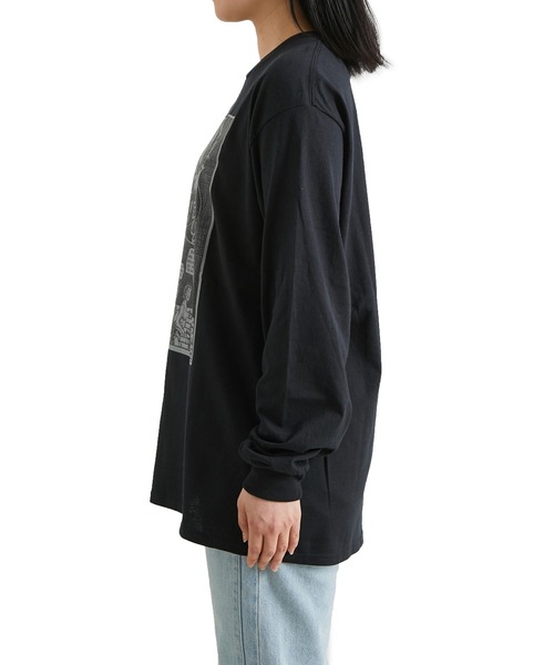 bonjour records(ボンジュールレコーズ)の「【bonjour records/ボンジュールレコード】Paradise Garage from Le Chant de La Machine Long Sleeve Tee パラダイスガレージ フロム ル・シャン・ドゥ・ラ・マシーヌ ロングスリーブTシャツ(Tシャツ/カットソー・メンズ・ブラック/ホワイト・M/L/XL)」の14枚目の写真