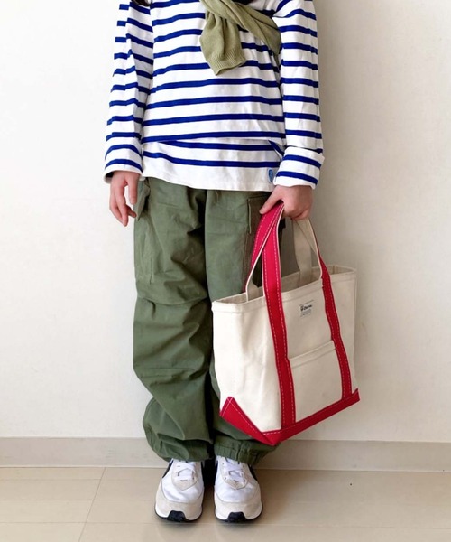 CIAOPANIC TYPY（チャオパニックティピー）の「【KIDS】リップストップカーゴスノーパンツ（カーゴパンツ・キッズ・レモンイエロー/カーキ/ホワイト・S/M/L/XL/XXL）」の2枚目の写真