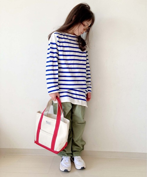 CIAOPANIC TYPY（チャオパニックティピー）の「【KIDS】リップストップカーゴスノーパンツ（カーゴパンツ・キッズ・レモンイエロー/カーキ/ホワイト・S/M/L/XL/XXL）」の22枚目の写真