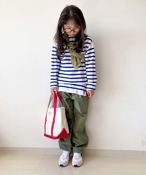 CIAOPANIC TYPY（チャオパニックティピー）の「【KIDS】リップストップカーゴスノーパンツ（カーゴパンツ・キッズ・レモンイエロー/カーキ/ホワイト・S/M/L/XL/XXL）」の21枚目の写真