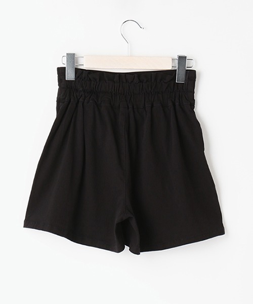 LOVETOXIC（ラブトキシック）の「ハイウェスト前釦ショートパンツ（その他パンツ・キッズ・ブラック/オフホワイト/ブルー・L/M/S/SS）」の6枚目の写真