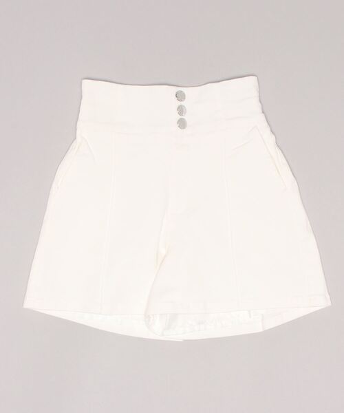 LOVETOXIC（ラブトキシック）の「ハイウェスト前釦ショートパンツ（その他パンツ・キッズ・ブラック/オフホワイト/ブルー・L/M/S/SS）」の17枚目の写真