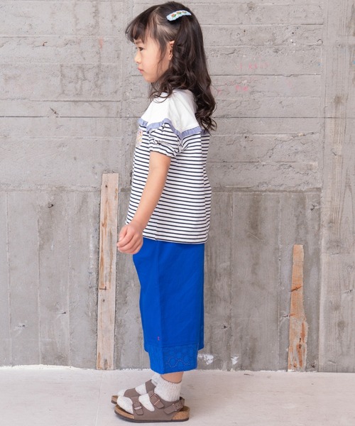 RAGMART(ラグマート)の「ボーダーTシャツ(Tシャツ/カットソー・キッズ・ネイビー/レッド・100cm/110cm/120cm/130cm)」の6枚目の写真