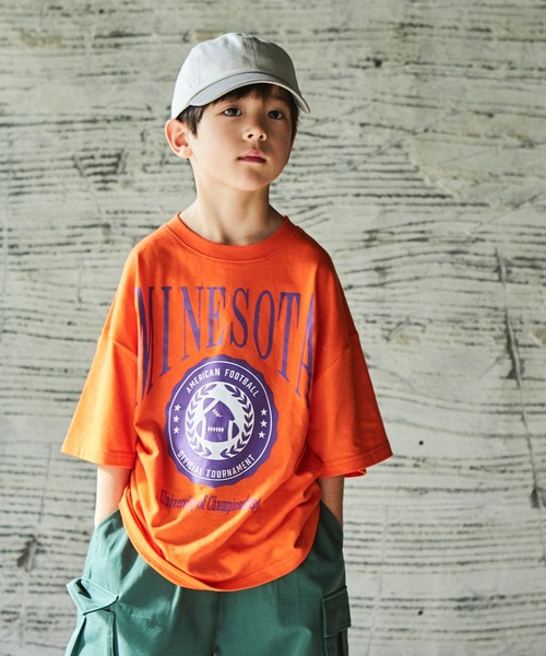 PAIRMANON STREET（ペアマノンストリート）の「【PAIRMANON STREET】【プレミアムコットン100】【かぞくおそろい】選べるデザインユニセックスTシャツ（Tシャツ/カットソー・キッズ・ホワイト系その他2/ホワイト系その他3/ホワイト系その他4/グリーン系その他/ブラック系その他2/ブラック系その他3/ブラック系その他4/ブラック系その他5/グリーン系その他2/ブルー系その他2/ホワイト系その他/ブラック系その他/ブルー系その他/パープル系その他/レッド系その他/オレンジ系その他/ブルー系その他3/ブルー系その他4/オレンジ系その他2/ベージュ系その他・100/110/130/140/150/80/120/90）」の19枚目の写真