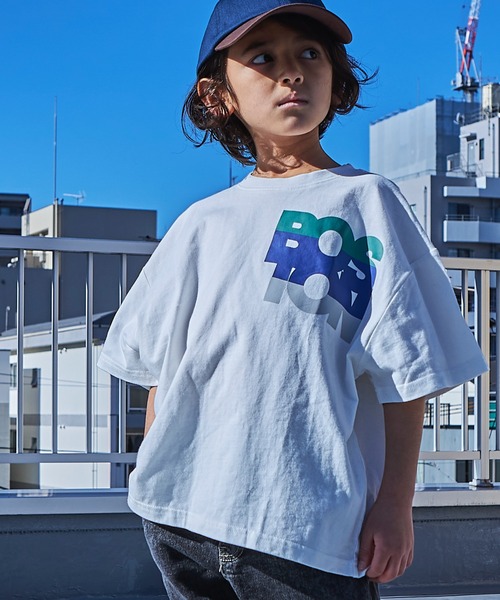 PAIRMANON STREET（ペアマノンストリート）の「【PAIRMANON STREET】【プレミアムコットン100】【かぞくおそろい】選べるデザインユニセックスTシャツ（Tシャツ/カットソー・キッズ・ホワイト系その他2/ホワイト系その他3/ホワイト系その他4/グリーン系その他/ブラック系その他2/ブラック系その他3/ブラック系その他4/ブラック系その他5/グリーン系その他2/ブルー系その他2/ホワイト系その他/ブラック系その他/ブルー系その他/パープル系その他/レッド系その他/オレンジ系その他/ブルー系その他3/ブルー系その他4/オレンジ系その他2/ベージュ系その他・100/110/130/140/150/80/120/90）」の3枚目の写真