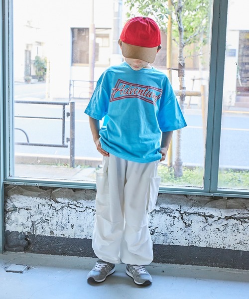 PAIRMANON STREET（ペアマノンストリート）の「【PAIRMANON STREET】【プレミアムコットン100】【かぞくおそろい】選べるデザインユニセックスTシャツ（Tシャツ/カットソー・キッズ・ホワイト系その他2/ホワイト系その他3/ホワイト系その他4/グリーン系その他/ブラック系その他2/ブラック系その他3/ブラック系その他4/ブラック系その他5/グリーン系その他2/ブルー系その他2/ホワイト系その他/ブラック系その他/ブルー系その他/パープル系その他/レッド系その他/オレンジ系その他/ブルー系その他3/ブルー系その他4/オレンジ系その他2/ベージュ系その他・100/110/130/140/150/80/120/90）」の21枚目の写真