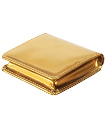 GORBE（ゴルベ）の「【GORBE】レインボーゴールドイタリアンレザーボックスコインケース（コインケース）」