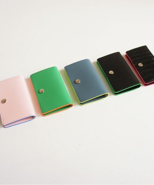 TIDEWAY（タイドウェイ）の「NEON KEY CASE（キーケース/キーアクセサリー・レディース・ブラック系/ピンク/グリーン/ブルー/ブラック・FREE）」の6枚目の写真