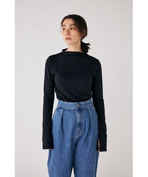 M_(エムアンダーバー)の「【M_】LOGO カットソー(Tシャツ/カットソー・レディース・グリーン/ブラック/ライトベージュ・2/1)」の20枚目の写真