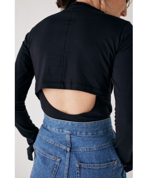 M_(エムアンダーバー)の「【M_】LOGO カットソー(Tシャツ/カットソー・レディース・グリーン/ブラック/ライトベージュ・2/1)」の16枚目の写真