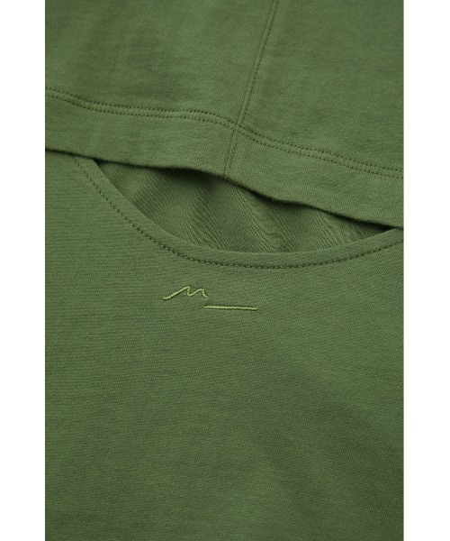 M_(エムアンダーバー)の「【M_】LOGO カットソー(Tシャツ/カットソー・レディース・グリーン/ブラック/ライトベージュ・2/1)」の17枚目の写真