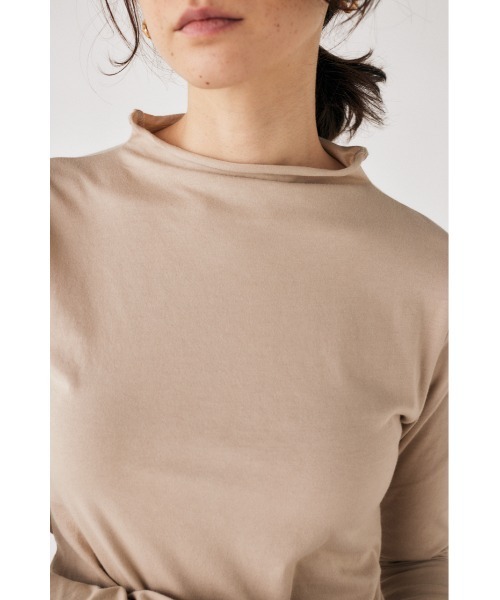 M_(エムアンダーバー)の「【M_】LOGO カットソー(Tシャツ/カットソー・レディース・グリーン/ブラック/ライトベージュ・2/1)」の14枚目の写真