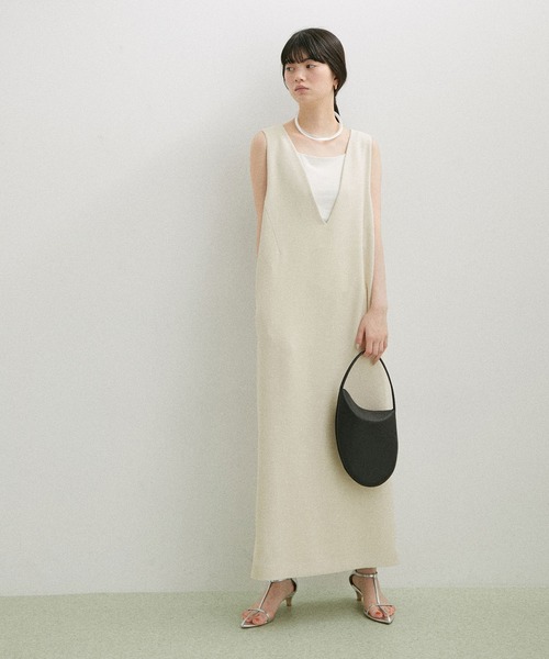 ADAM ET ROPE'（アダムエロペ）の「【セットアップ対応】リングツイードジャンパースカート（ジャンパースカート・レディース・キナリ/ブラック・FREE）」の10枚目の写真