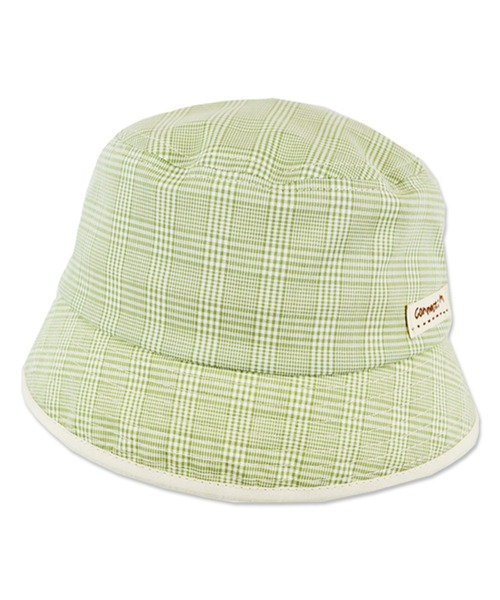 connect M(コネクトエム)の「バケットHAT(UVカット)(ハット・キッズ・ライトグレー/イエロー/ライトグリーン・M/S)」の2枚目の写真