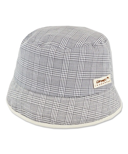 connect M(コネクトエム)の「バケットHAT(UVカット)(ハット・キッズ・ライトグレー/イエロー/ライトグリーン・M/S)」の6枚目の写真